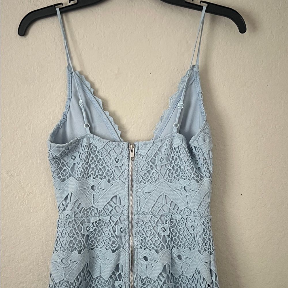 NWOT Lulus Elegant Lace Spaghetti Strap Dress in Size XS - Picture 9 of 16